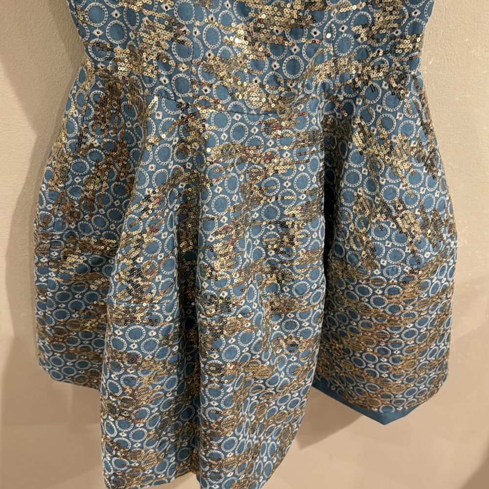 NWOT ELLIATT Makenzie Dress - Multi sparkle sequins XS - Picture 5 of 9